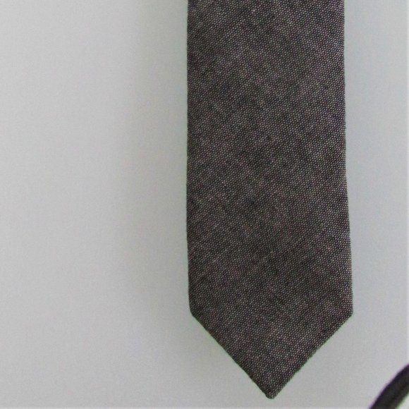 21 Men (NWT) Men's Skinny Cotton Tie - Picture 2 of 4